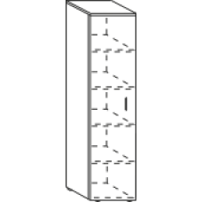 Шкаф узкий закрытый